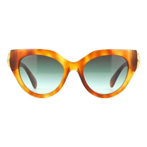 New GUCCI Havana Cat Eye GG1408S 004 Sunglasses Women - Picture 2 of 3